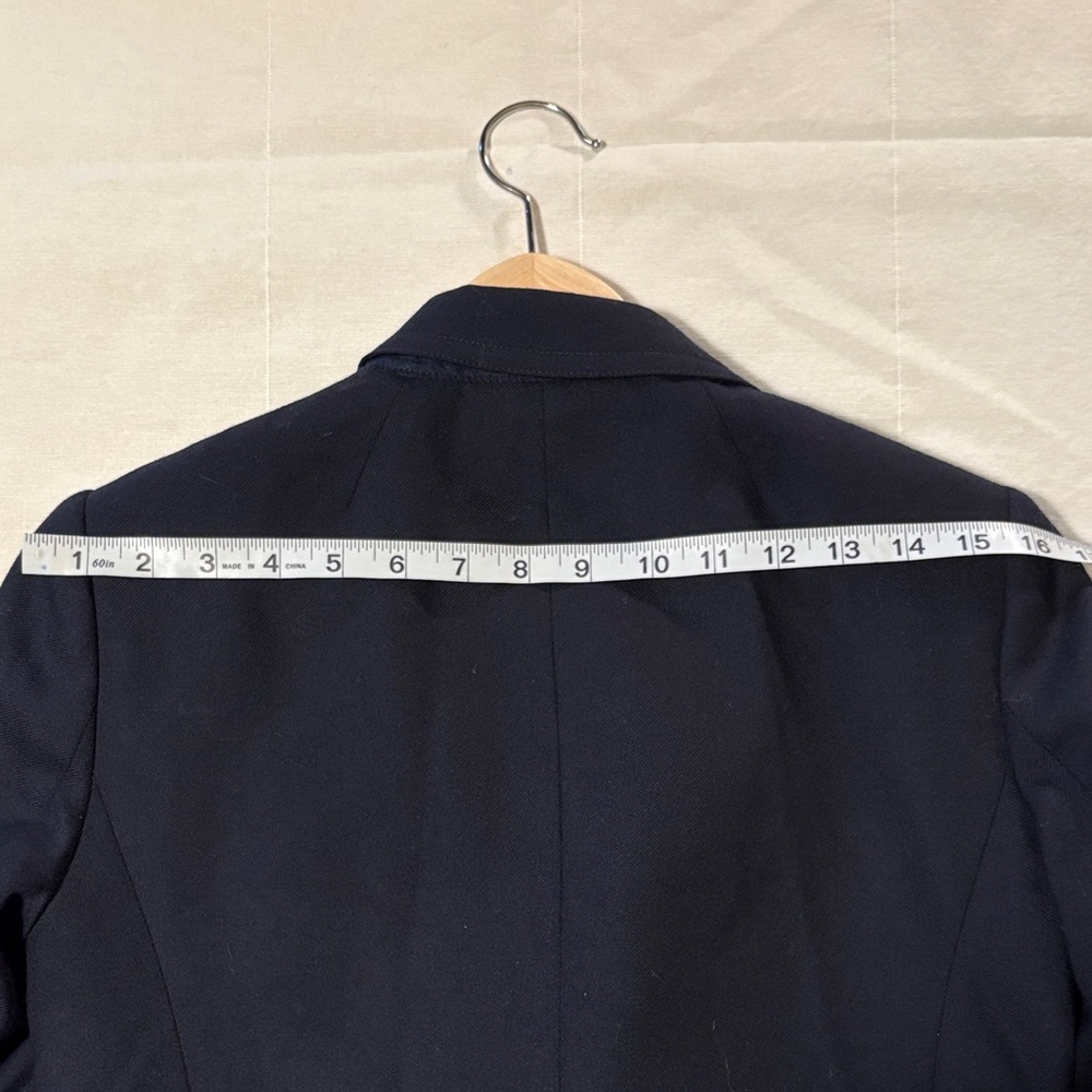 J.Crew Classic “Schoolboy” Navy Blazer with Gold Accents - Picture 8 of 11